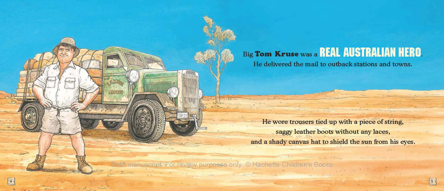 Tom The Outback Mailman Book