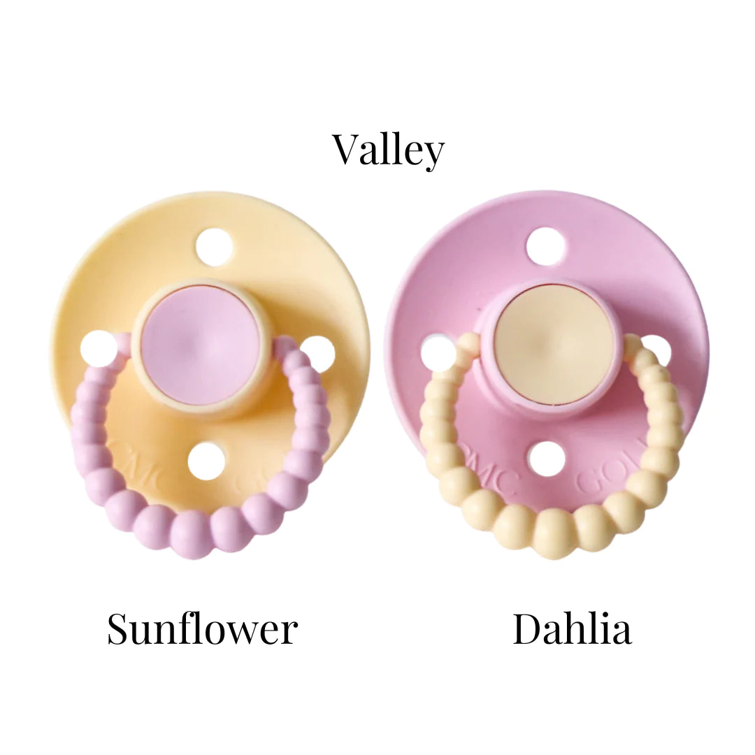 CMC Bubble Dummies Varicolour Twin Pack- Vented Teat