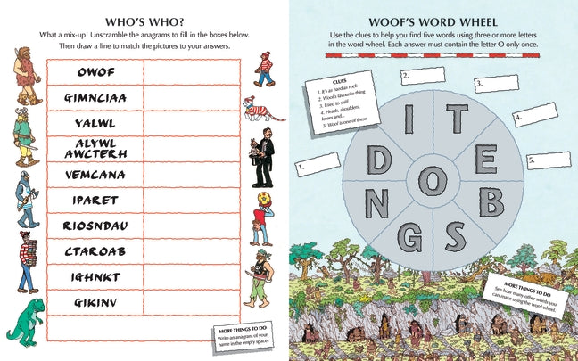 Where's Wally? Games On The Go! Puzzles, Activities & Search