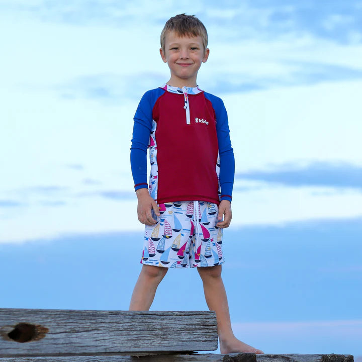 Boys Board Shorts- Yacht Club