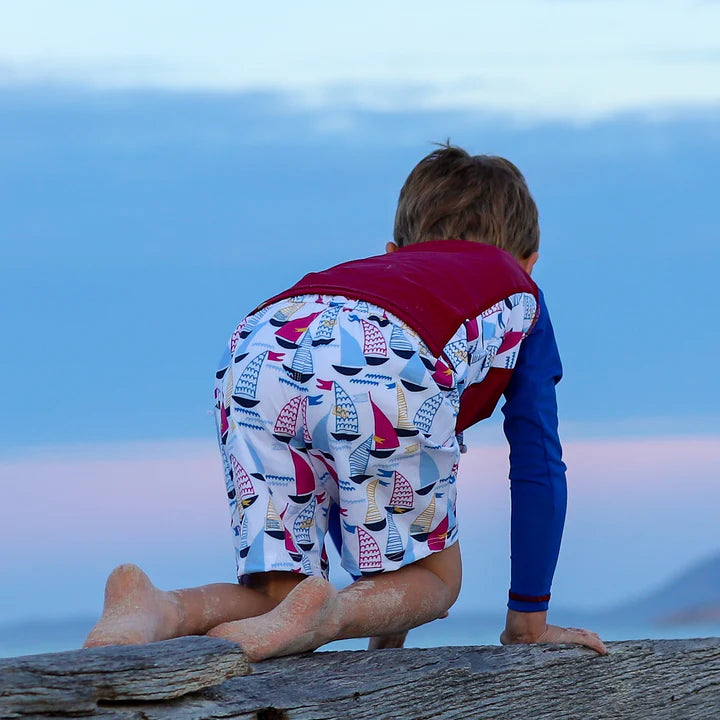 Boys Board Shorts- Yacht Club