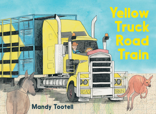 Yellow Truck Road Train Book